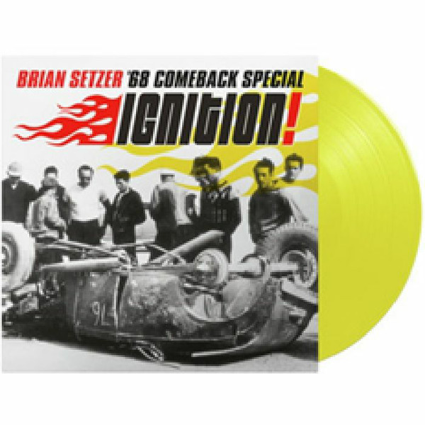 SETZER BRIAN – IGNITION! yellow vinyl LP