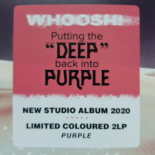 DEEP PURPLE – WHOOSH! Limited Purple Vinyl  LP2