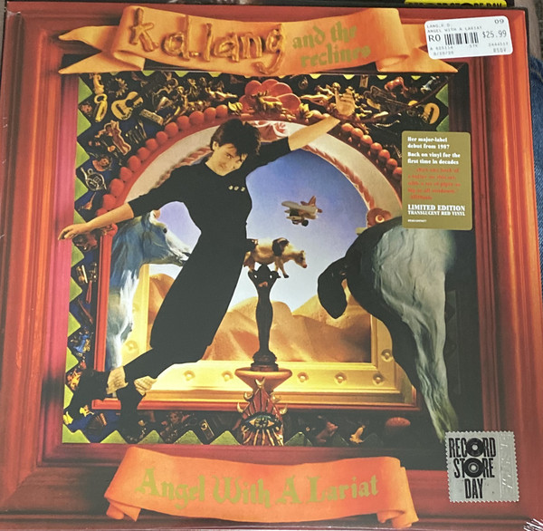 LANG K.D. & THE RECLINES – ANGEL WITH A LARIAT ltd red vinyl RSD 2020 LP