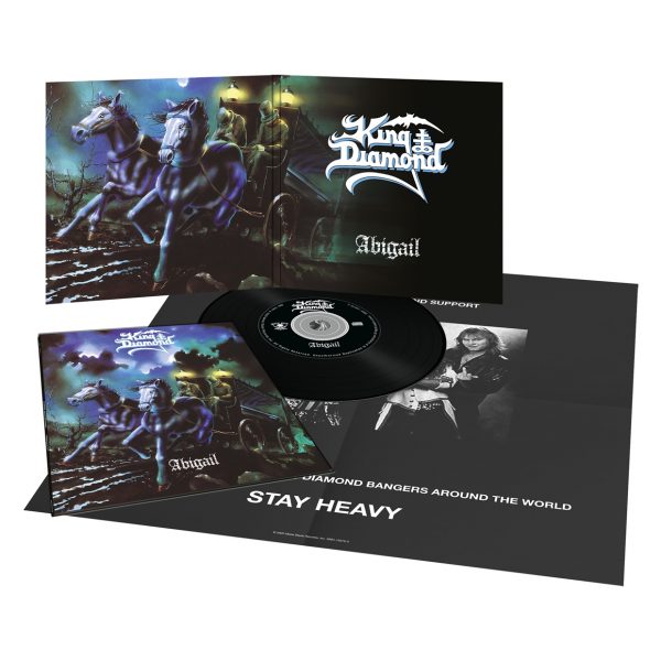 KING DIAMOND – ABIGAIL vinyl replica CD
