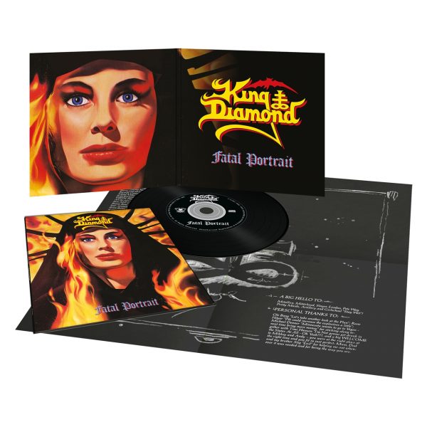 KING DIAMOND – FATAL PORTRAIT vinyl replica CD