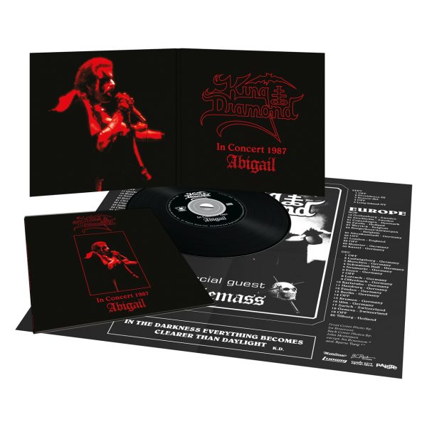 KING DIAMOND – IN CONCERT 1987 ABIGAIL vinyl replica CD