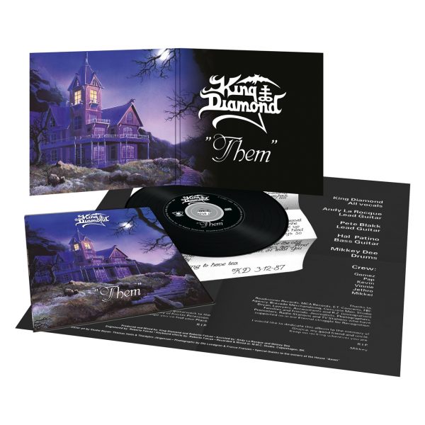 KING DIAMOND – THEM vinyl replica CD