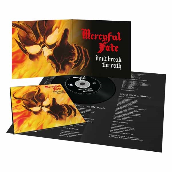 MERCYFUL FATE – DON’T BREAK THE OATH vinyl replica CD