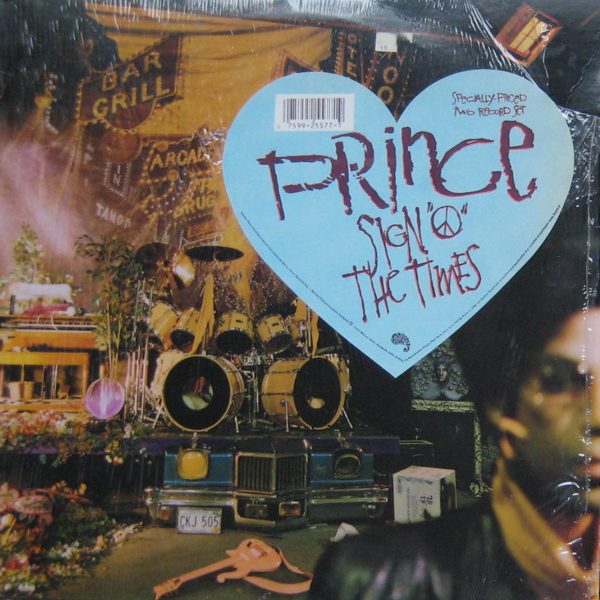 PRINCE – SIGN O THE TIMES peach vinyl LP