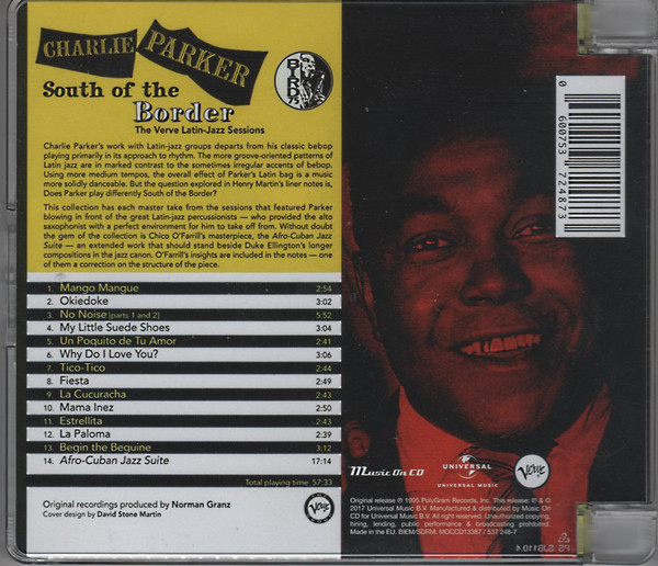 PARKER CHARLIE – SOUTH OF THE BORDER CD