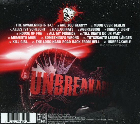 MAD SIN  – UNBREAKABLE…CD