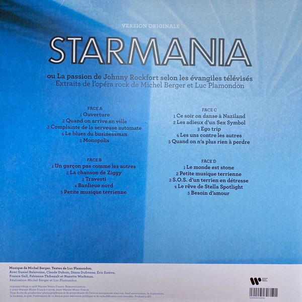 BERGER MICHEL – STARMANIA LP2