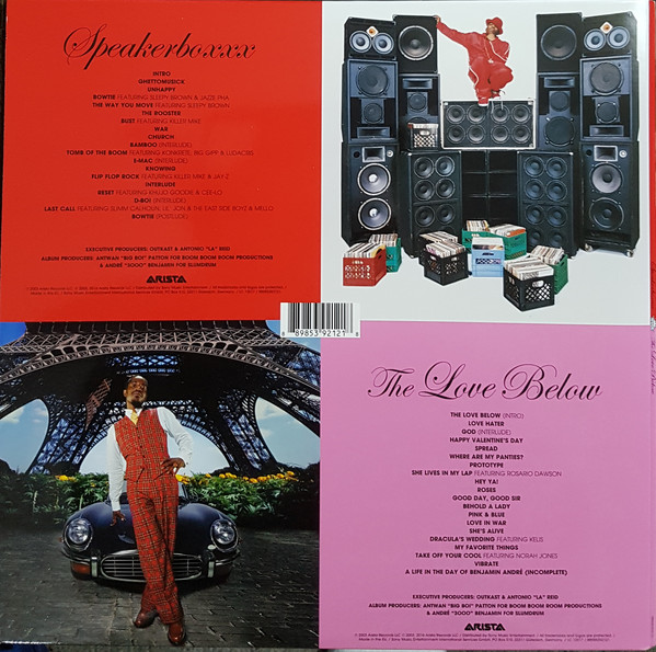 OUTKAST – SPEAKERBOXXX/LOVE BELOW LP4