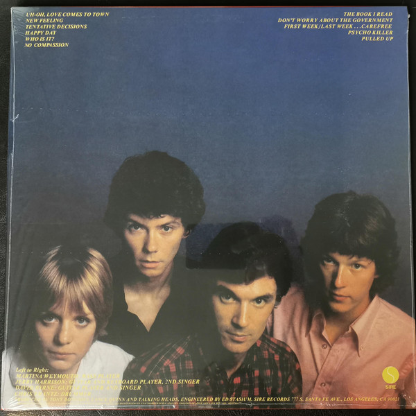 TALKING HEADS – 77 ltd green vinyl LP
