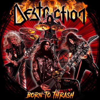 DESTRUCTION – BORN TO THRASH…CD