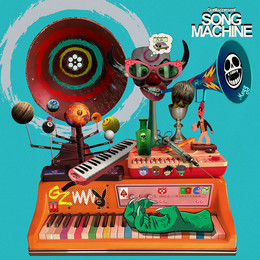 GORILLAZ – SONG MACHINE-SEASON ONE orange vinyl LP