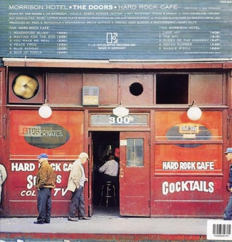 DOORS – MORRISON HOTEL LP (gatefold)