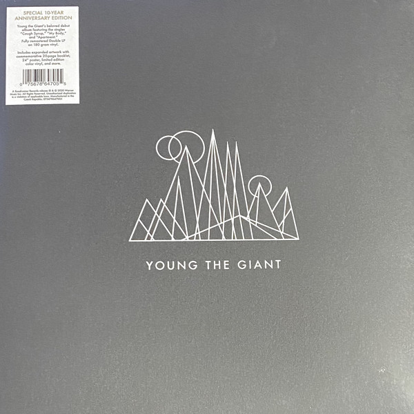 YOUNG THE GIANT – YOUNG THE GIANT10 anniversary edition LP2