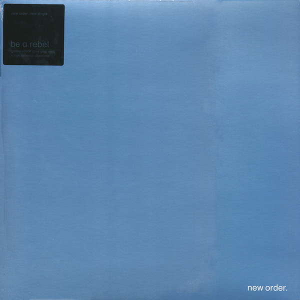 NEW ORDER – BE A REBEL dove grey vinyl LP-S