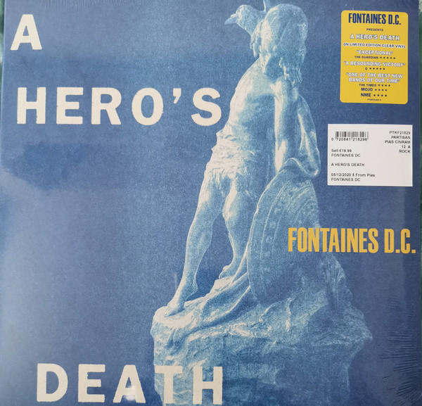 FONTAINES D.C. – HERO’S DEATH ltd clear vinyl LP