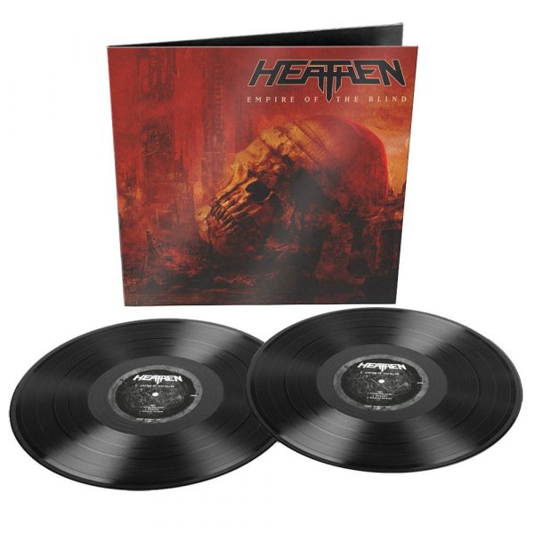 HEATHEN – EMPIRE OF THE BLIND black vinyl LP2