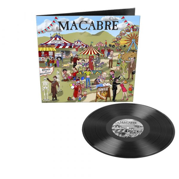 MACABRE – CARNIVAL OF KILLERS black vinyl LP