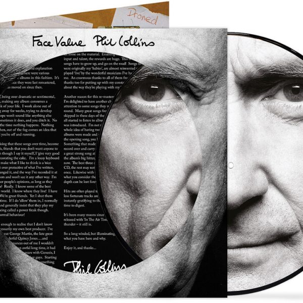 COLLINS PHIL – FACE VALUE picture vinyl LP