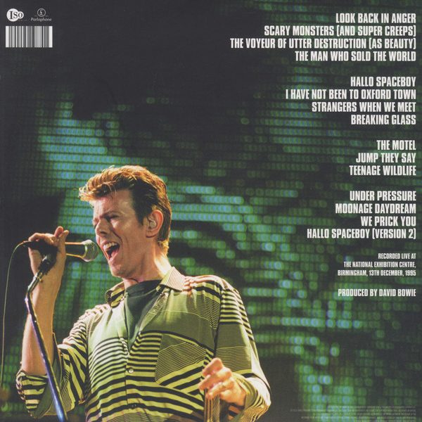 BOWIE DAVID – NO TRENDY RECHAUFFE (LIVE BIRMINGHAM 95) LP2