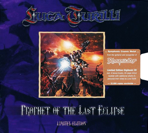 TURILLI LUCA – PROPHET OF THE LAST ECLIPSE limited edition digibook CD
