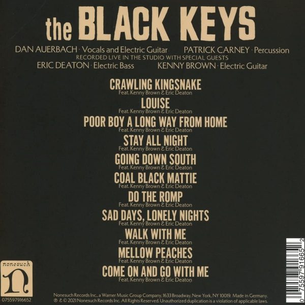 BLACK KEYS – DELTA KREAM   CD