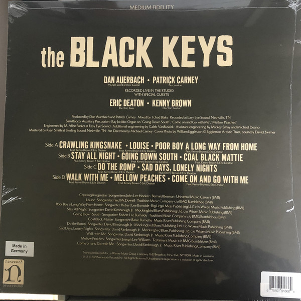 BLACK KEYS – DELTA KREAM smokey vinyl   LP2