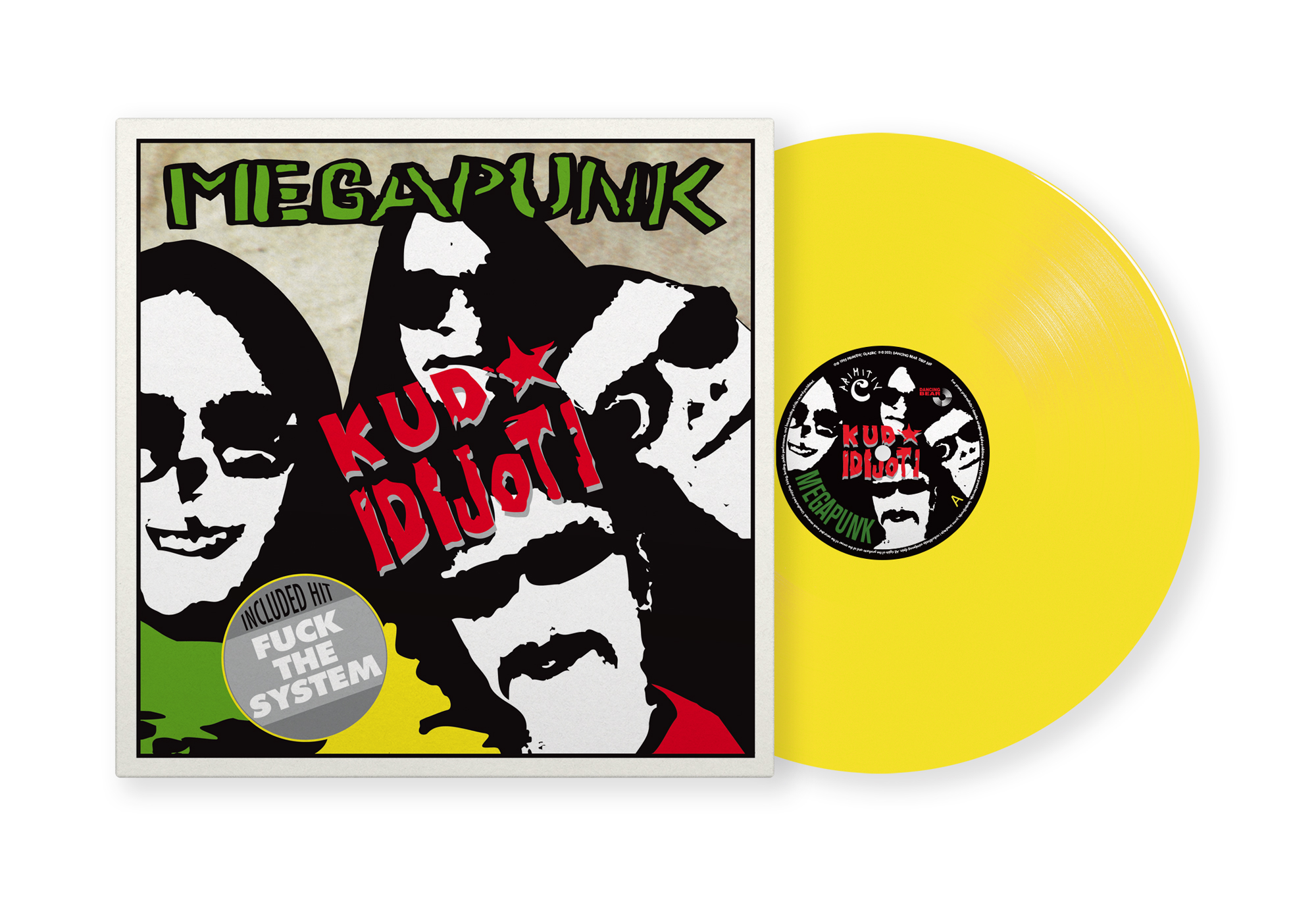 Pročitajte više o članku KUD Idijoti i njihov najžešći album “Megapunk” dobio vinilno reizdanje u ograničenoj tiraži