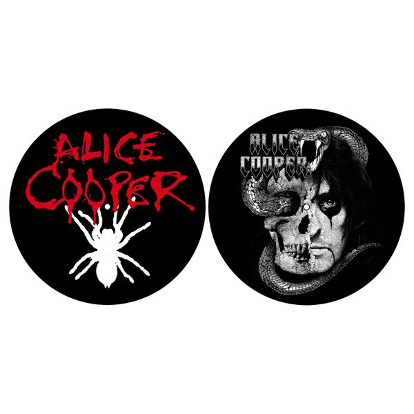 MERC – SLIPMAT: ALICE COOPER SPIDER/SKULL SET 2 KOM