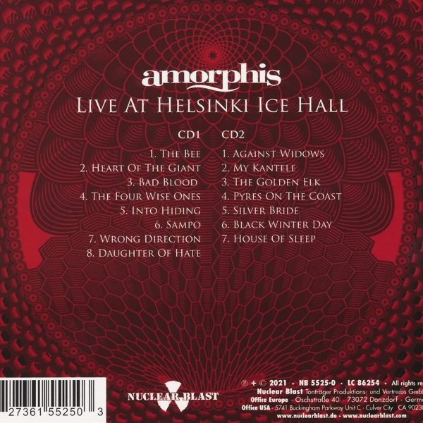 AMORPHIS – LIVE AT HELSINKY ICE HALL DIGI2