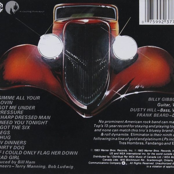 ZZ TOP – ELIMINATOR