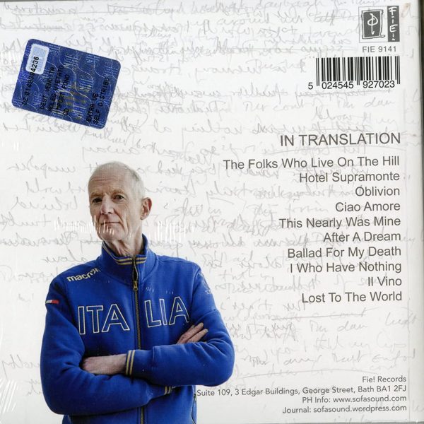 HAMMILL PETER – IN TRANSLATION CD