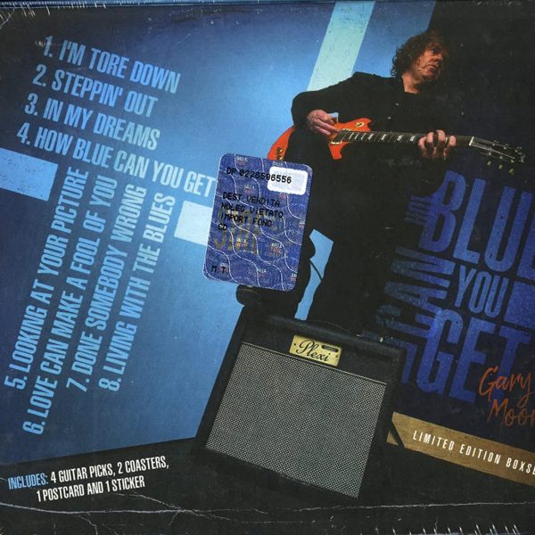 MOORE GARY – HOW BLUE CAN YOU GET blue vinyl LP