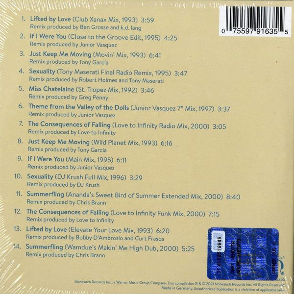 LANG K.D. – MAKEOVER CD
