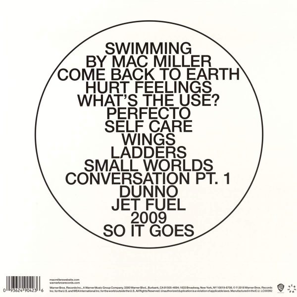 MILLER MAC – SWIMMING LP