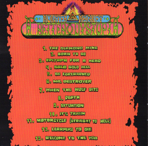 MONSTER MAGNET – A BETTER DYSTOPIA CD