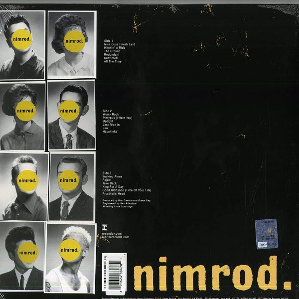 GREEN DAY – NIMROD LP2