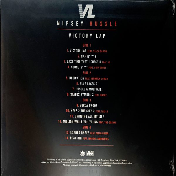 HUSSLE NIPSEY – VICTORY LAP LP2