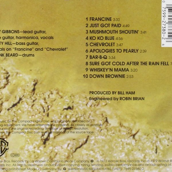 ZZ TOP – RIO GRANDE MUD