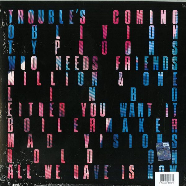 ROYAL BLOOD – TYPHOONS ltd translucent blue vinyl LP