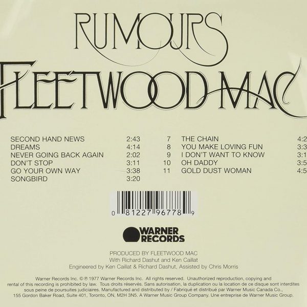 FLEETWOOD MAC – RUMOURS