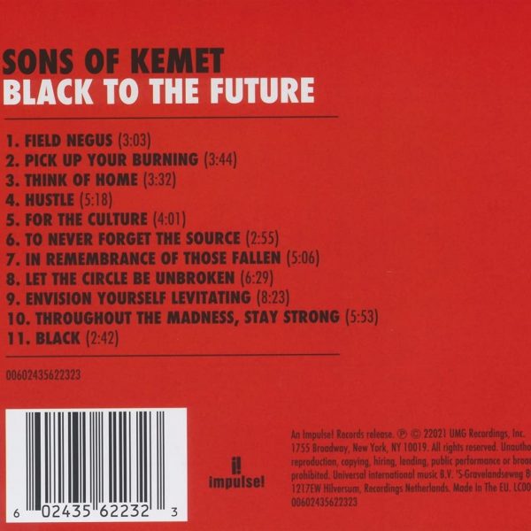 SONS OF KEMET – BLACK TO THE FUTURE CD