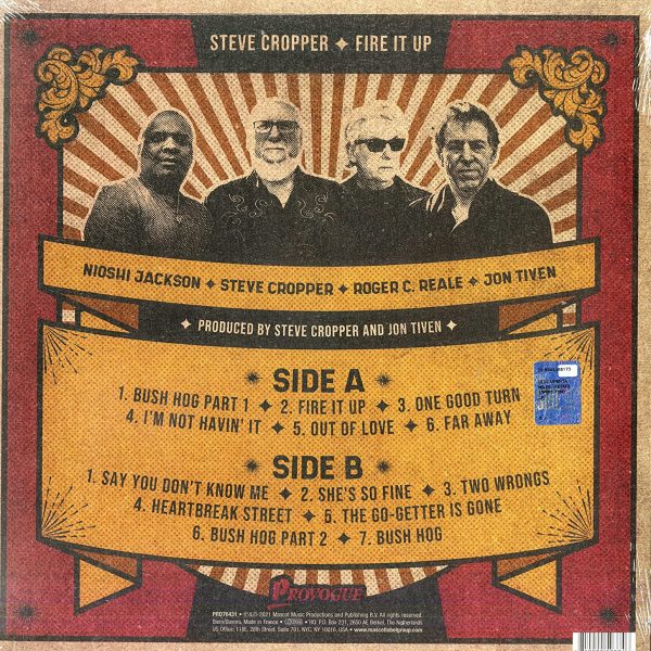 CROPPER STEVE – FIRE IT UP LP