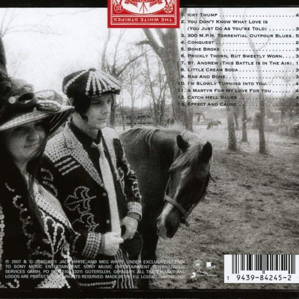 WHITE STRIPES – ICKY THUMP CD