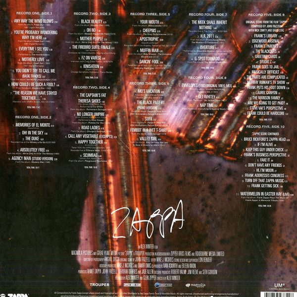 ZAPPA FRANK – ZAPPA O.S.T. LP5