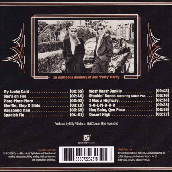 GIBBONS BILLY – HARDWARE CD