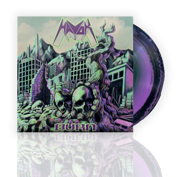 HAVOK – BURN colored vinyl LP