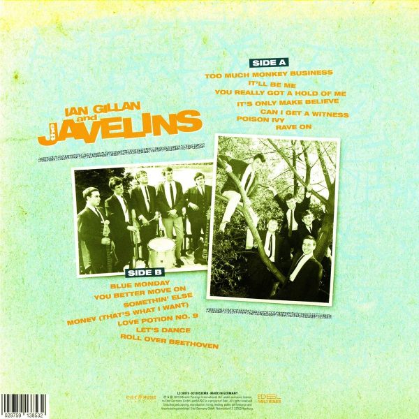 GILLAN IAN – RAVING WITH GILLAN IAN & JAVELINES LP