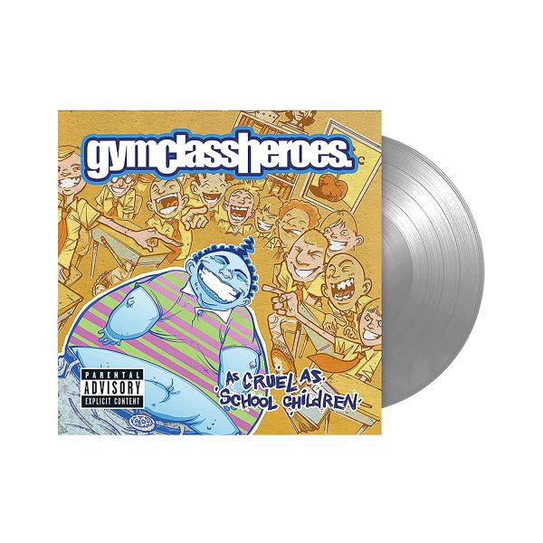 GYM CLASS HEROES – AS CRUEL AS SCHOOL CHILDREN ltd silver vinyl LP