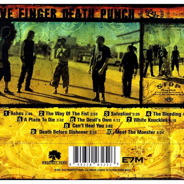 FIVE FINGER DEATH PUNCH – WAY OF THE FIST CD